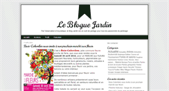 Desktop Screenshot of lebloguejardin.com